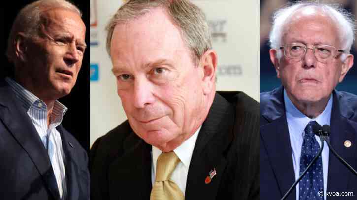 Sanders, Biden take shots at Bloomberg prior to Wednesday’s debate