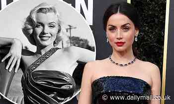 A Time To Die star Ana de Armas says it is 'groundbreaking' for her to be playing Marilyn Monroe