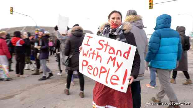 Scheer’s 'check their privilege' comment on protesters disturbing: FSIN