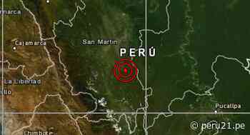Sismo de magnitud 4,2 se registró esta mañana en San Martín - Diario Perú21