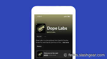 Spotify’s redesigned podcast show pages add featured trailers
