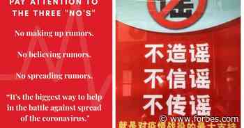 Coronovirus Tests China’s Automotive Industry - Forbes