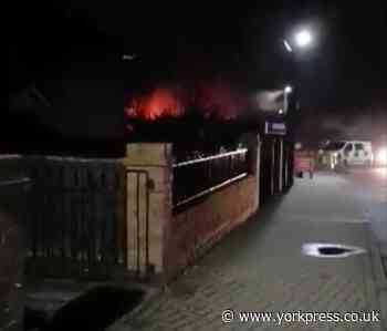 Hero police officer acted 'above call of duty' in fire drama