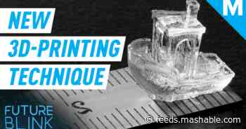 This 3D-printing technique produces tiny, highly detailed objects in seconds — Future Blink