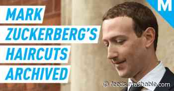 An artist has created an archive of Mark Zuckerberg haircuts