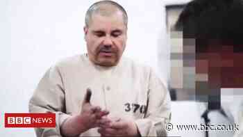 El Chapo: Rare prison video emerges