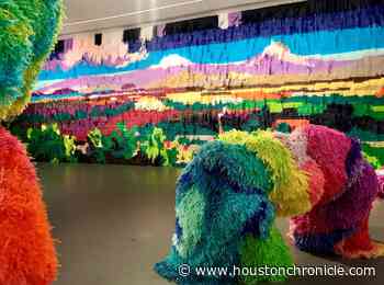 Art review: Piñata-inspired works at Art League Houston are not for bashing - Houston Chronicle