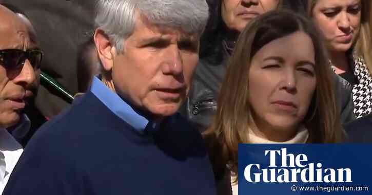 Rod Blagojevich thanks Donald Trump for prison release – video