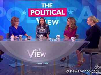 Alexandria Ocasio-Cortez sided with 'The View' hosts after they confront her over 'deeply misogynistic' and 'violent' Bernie Bros