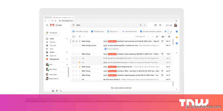 Gmail’s new search filter feature will make it easier to find an email