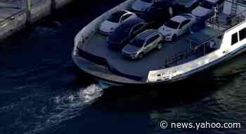 Two women drown after car rolls off ferry from Miami’s exclusive Fisher Island