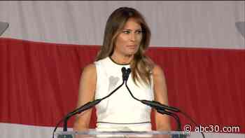 Melania Trump given 'Woman of Distinction' award at Florida Christian college