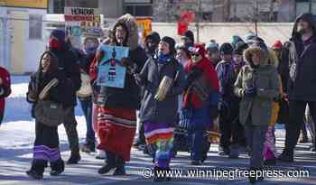 Winnipeg march in 'spirit of solidarity' with Wet'suwet'en - Winnipeg Free Press