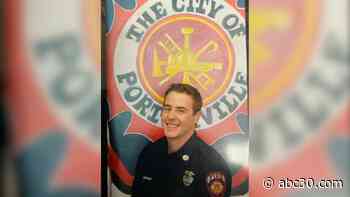 LIVE: Body of firefighter Patrick Jones escorted to coroner's office in procession