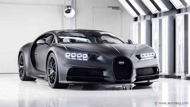 Bugatti Chiron Sport Edition Noire Sportive marks the production halfway point