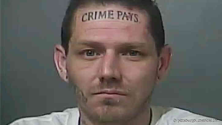 Man With ‘CRIME PAYS’ Tattooed Across His Forehead Arrested Again After Police Chase