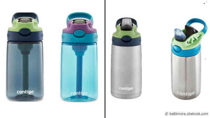 Contigo Recalls Nearly 6M Kids Water Bottles For Choking Hazard, Again