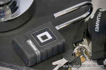 Master Lock’s fingerprint-secured padlock means never losing fiddly keys again