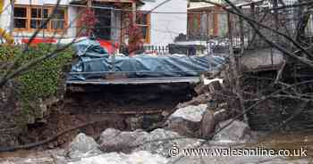 Historic bridge wrecked by Storm Dennis staying shut as experts ponder 'long term' options