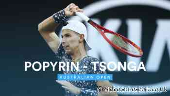 VIDEO - Australian Open 2020 highlights: Jo-Wilfried Tsonga retires hurt as Alexei Popyrin advances - Australian Open - Eurosport.co.uk