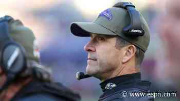 Ravens' Harbaugh to miss combine after surgery