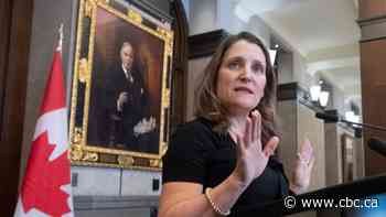 Freeland agrees to NDP trade pitch in return for new NAFTA support: letter