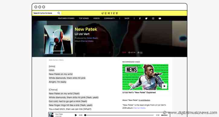 Genius Is Bringing Lyrics to Television With a Fuse Partnership