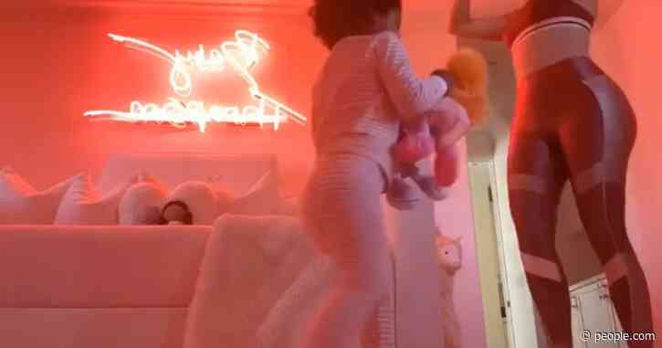 Watch Khloé Kardashian's Daughter True Adorably Dance to Justin Timberlake: 'Morning Routine'