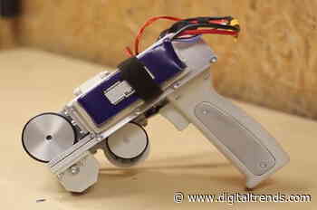 Terrifying handheld blaster can fire playing cards at 120 miles per hour