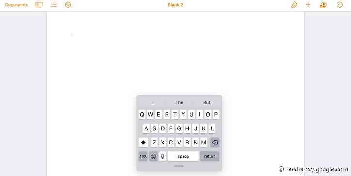 Feature Request: Let me resize the iPad floating keyboard