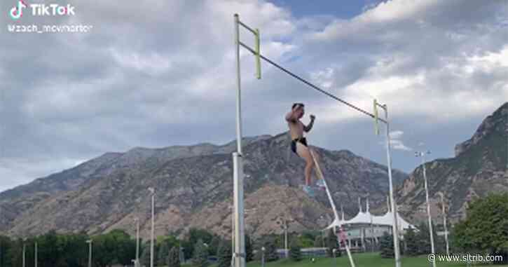 BYU pole vaulter Zach McWhorter suffers excruciating scrotum injury while practicing, shares video