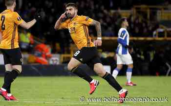 Diogo Jota hat-trick helps Wolves to emphatic first-leg victory