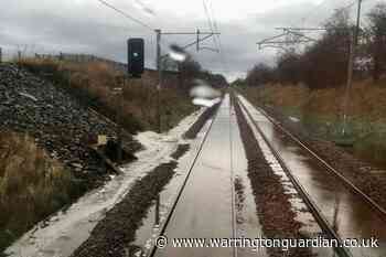 Flooding halts west coast train services - Warrington Guardian