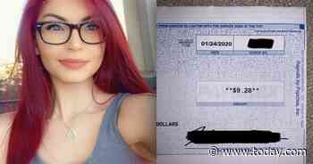 Working mom receives a $9 paycheck after bartending for more than 70 hours – here’s why