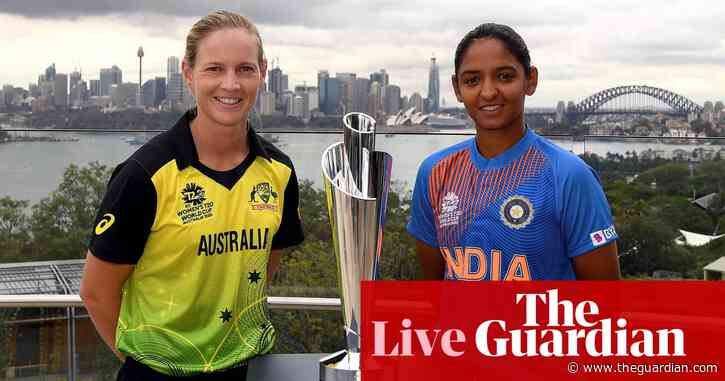 Australia v India: Women's Twenty20 World Cup opener – live!