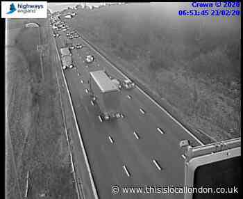 Morning update - Traffic on M25 and A406
