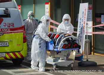 Coronavirus: Südkorea meldet sprunghaften Anstieg von Erkrankten