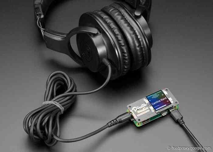 Pimoroni Pirate Audio Raspberry Pi headphone amplifier