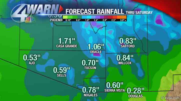 Heavy rain at times tonight and tomorrow!