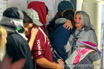 A loving send-off for a teacher students call “Mom” - The Daily Herald