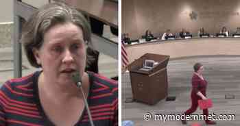 Teacher Tearfully Resigned on Livestream Imparting Last Lesson for Pupils - My Modern Met