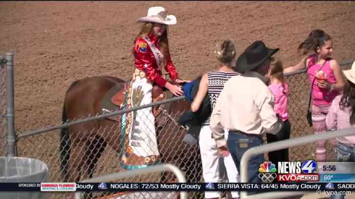 Miss Rodeo Arizona 2020 visits the Tucson Rodeo