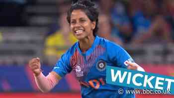 Women's T20 World Cup: Poonam Yadav rips through Australia with back-to-back wickets