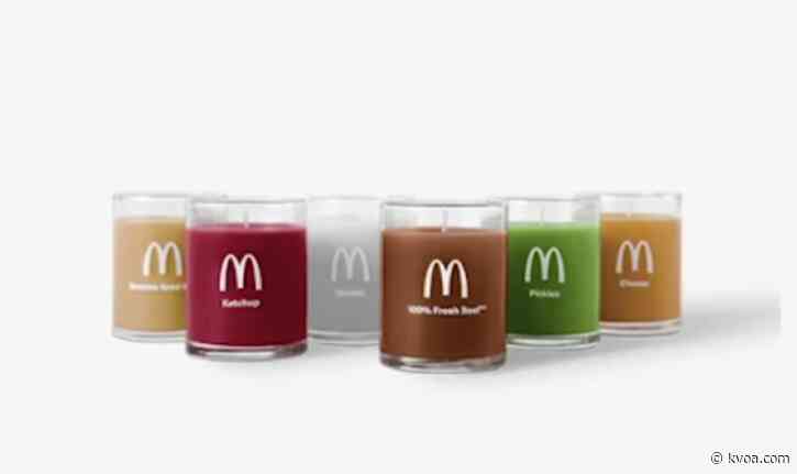 McDonald’s makes Quarter-Pounder smelling candles