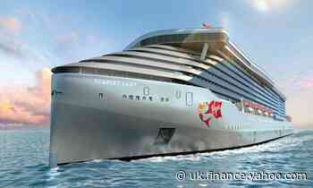 Branson unveils first cruise ship as he shrugs off coronavirus fears