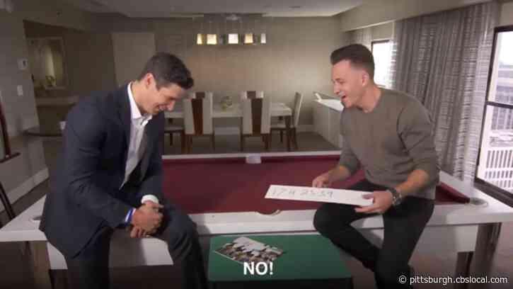 Pittsburgh Penguins Captain Sidney Crosby Amazed By Magician Justin Flom’s Hockey Trick
