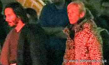 Keanu Reeves, 55, is pictured with girlfriend Alexandra Grant, 46, in San Francisco