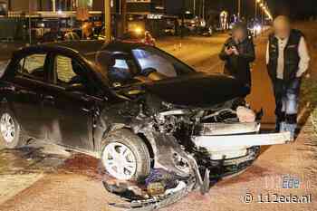 Geen gewonden maar wel veel schade bij aanrijding in Ede