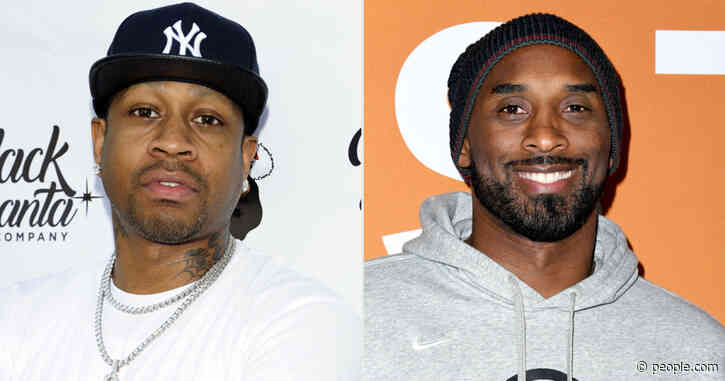 Allen Iverson Tears Up While Remembering Kobe Bryant: 'I Looked Up to Him and His Greatness'