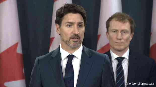 Trudeau provides update on blockades as Wet'suwet'en chiefs meet Mohawk supporters